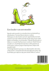 Een loeder van een moeder achterzijde