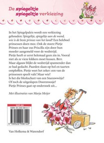 Pietje Prinses, de Spiegeltje achterzijde