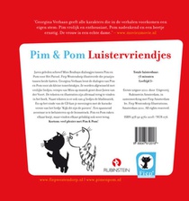 Pim & Pom Luistervriendjes achterzijde