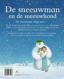 De sneeuwman en de sneeuwhond achterzijde