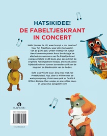 HATSiKIDEE! De Fabeltjeskrant in Concert achterzijde