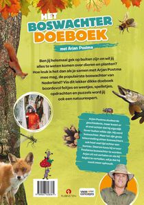 Boswachter doeboek met Arjan Postma achterzijde