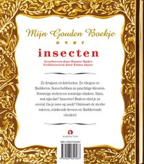 Mijn Gouden Boekje over insecten achterzijde