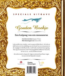 Een knipoog van een mosasaurus achterzijde