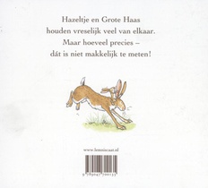 Raad eens hoeveel ik van je hou achterzijde