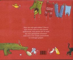 Waar is mijn sok? achterzijde