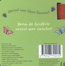 Gruffalo, wat zie je daar? achterzijde