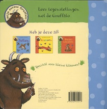 Tegenstellingen, mijn eerste gruffalo achterzijde