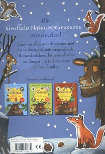 Het Gruffalo winter natuurspeurboek achterzijde