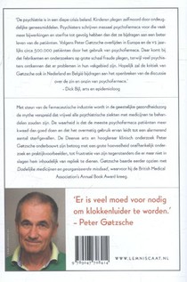 Dodelijke psychiatrie en stelselmatige ontkenning achterzijde