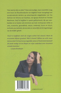 Durf te twijfelen achterzijde