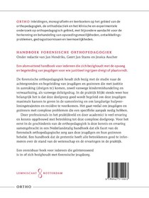 Handboek Forensische orthopedagogiek achterzijde