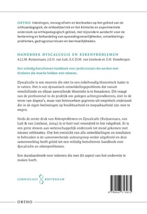 Handboek dyscalculie en rekenproblemen achterzijde