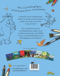 Zo teken je de Gruffalo en zijn vrienden achterzijde