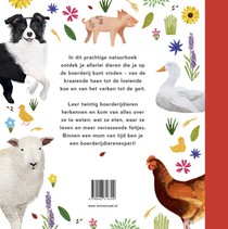 Mijn eerste boerderijdierenboek achterzijde