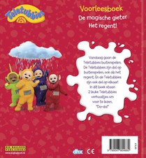Teletubbies voorleesboek achterzijde