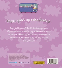 Peppa gaat op schoolreisje achterzijde