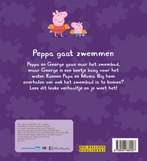 Peppa gaat zwemmen achterzijde