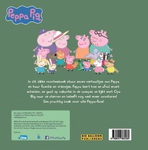 Peppa's voorleesboek achterzijde