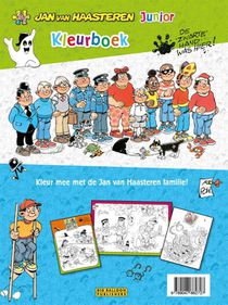 Jan van Haasteren Junior kleurboek achterzijde