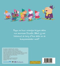 Peppa Pig - Peppa gaat skiën (nr 16) achterzijde