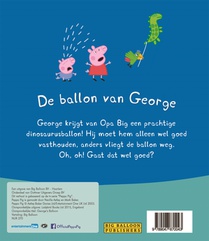 De ballon van George achterzijde