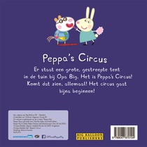 Peppa's circus (nr 24) achterzijde
