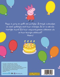 Hoera, Peppa! achterzijde