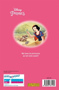 Disney Prinses, Het is weer lente! achterzijde