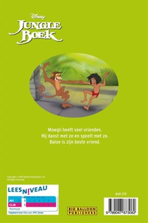 Disney Jungle Book, Echte vrienden achterzijde