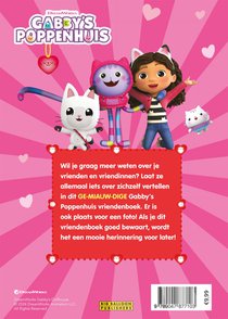 Gabby's vriendenboek achterzijde