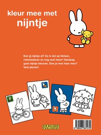 Kleur mee met nijntje achterzijde