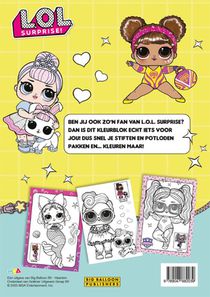 L.O.L. Surprise! kleurblok achterzijde