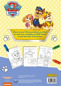 PAW Patrol kleurblok achterzijde