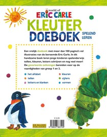 De wereld van Eric Carle kleuterdoeboek achterzijde