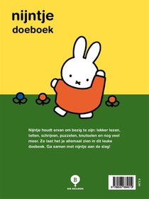 Nijntje doeboek achterzijde
