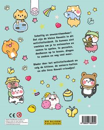 Kawaii kittens & friends activiteitenboek achterzijde