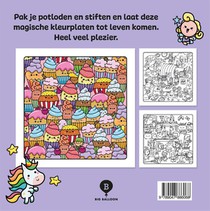 Cosy cute - Er was eens... kleurboek achterzijde