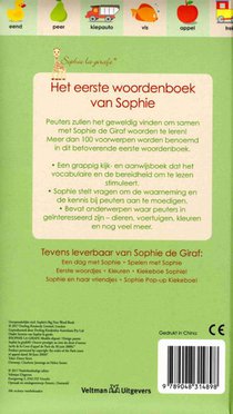 Het eerste woordenboek van Sophie achterzijde