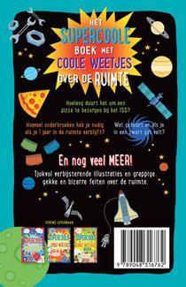 Het supercoole boek met coole weetjes over de ruimte achterzijde