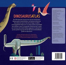 Dinosaurusatlas achterzijde