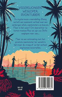 De jongen die met een walvis zwom achterzijde