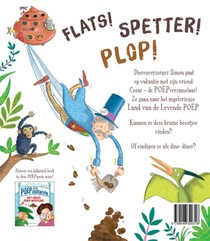 Poep in de dierentuin, Het Dinopoepeiland achterzijde
