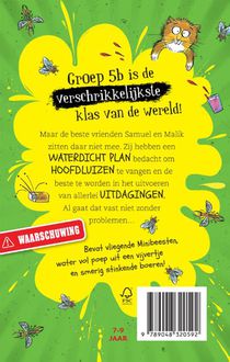 De verschrikkelijkste klas van de wereld daagt je uit! achterzijde