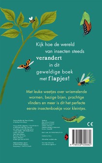 Bijen & kevers, een insectenboekje met flapjes achterzijde