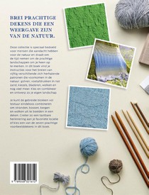 De kunst van het landschappen breien achterzijde