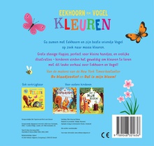 Eekhoorn en Vogel - Kleuren achterzijde