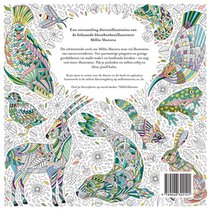 Kleurboek Millie Marotta - Duizelingwekkend dierenrijk achterzijde
