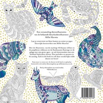 Kleurboek Millie Marotta - Wonderlijke wildernis achterzijde