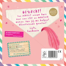 Eenhoornpost achterzijde
